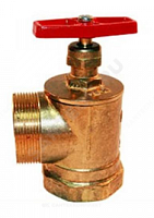 Клапан пожарного крана ПК-50 муфта-цапка латунь (90 градусов)