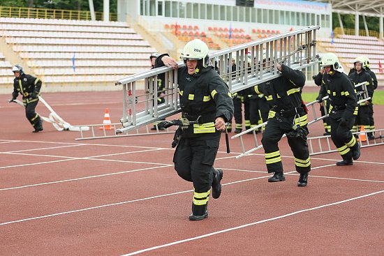 Тренировка пожарных. Подготовка к Кубку Мира по фристайлу