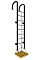 Испытание вертикальной лестницы (<20м/>20м)